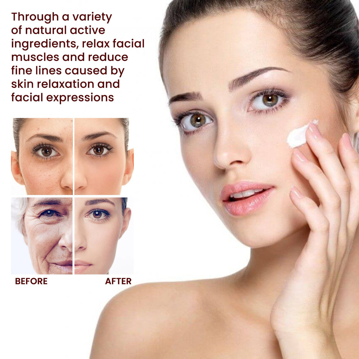Rejuvenating White Rice Moisturizing Cream for Anti-Aging