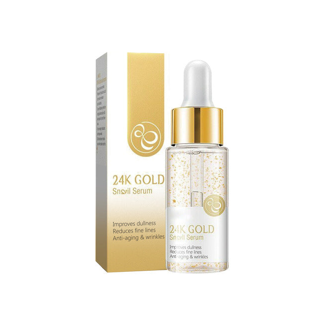 24K Gold Anti-Aging Shiny Oil Essence for Skin Tightening
