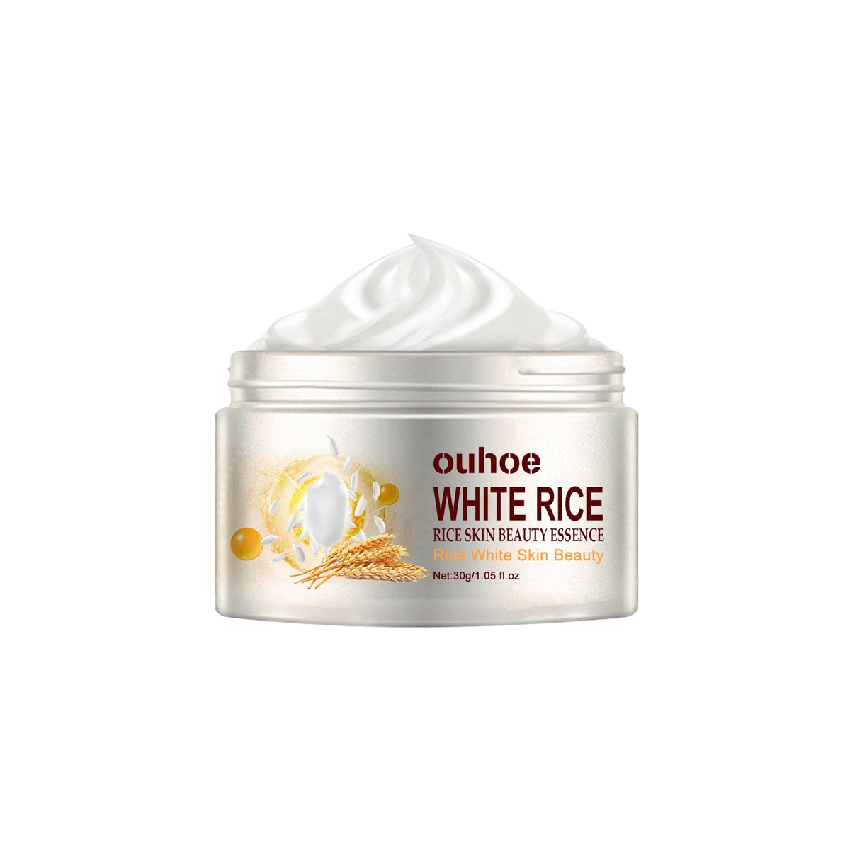 Rejuvenating White Rice Moisturizing Cream for Anti-Aging